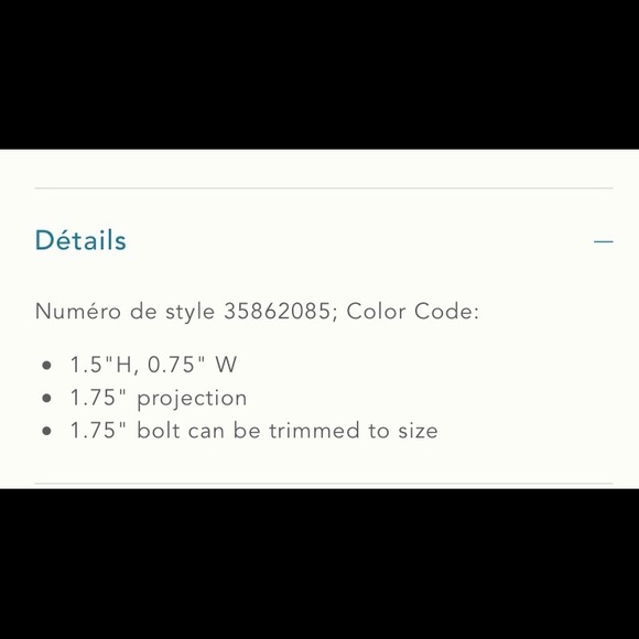 NWT Anthropologie bronze takala knob handle pull - Picture 5 of 5